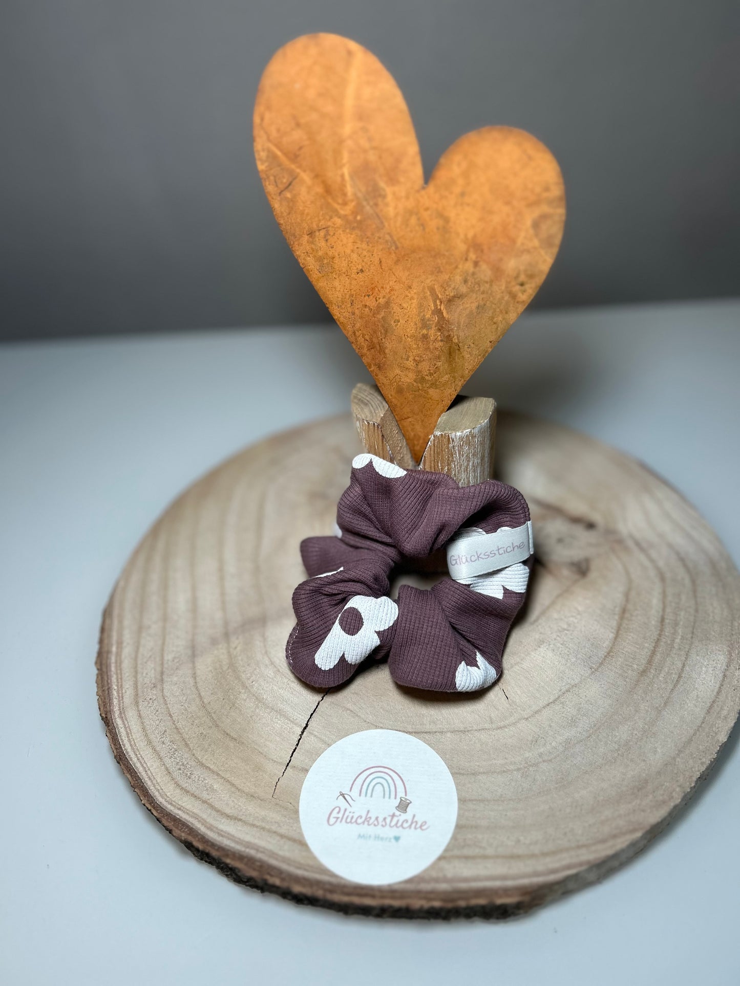 Scrunchie-Set "Mama and Me" "Blume Flieder “