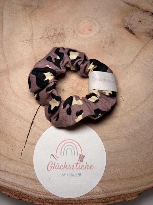 Scrunchie "Leo braun"