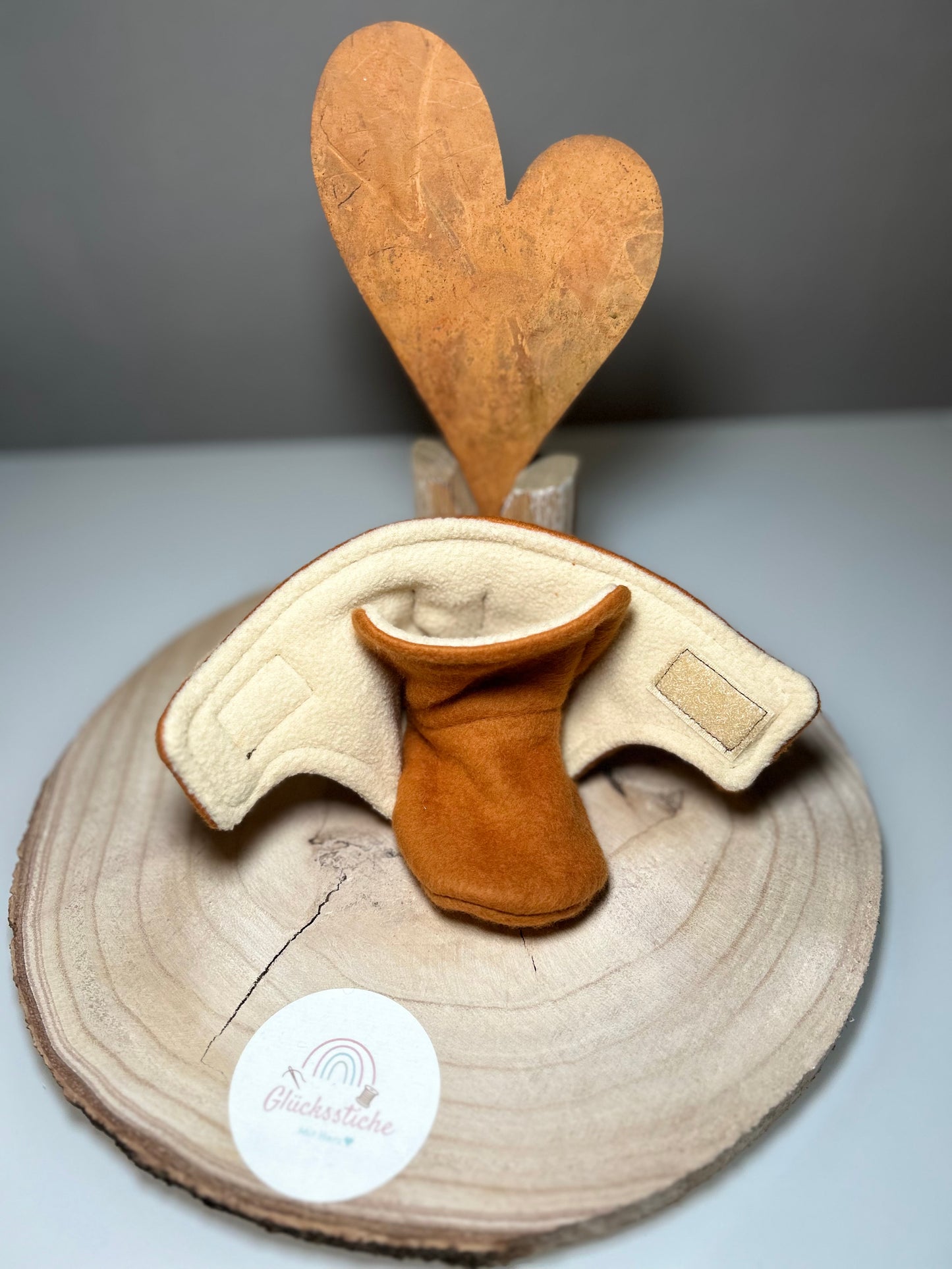 Babyschühchen „Karamell“