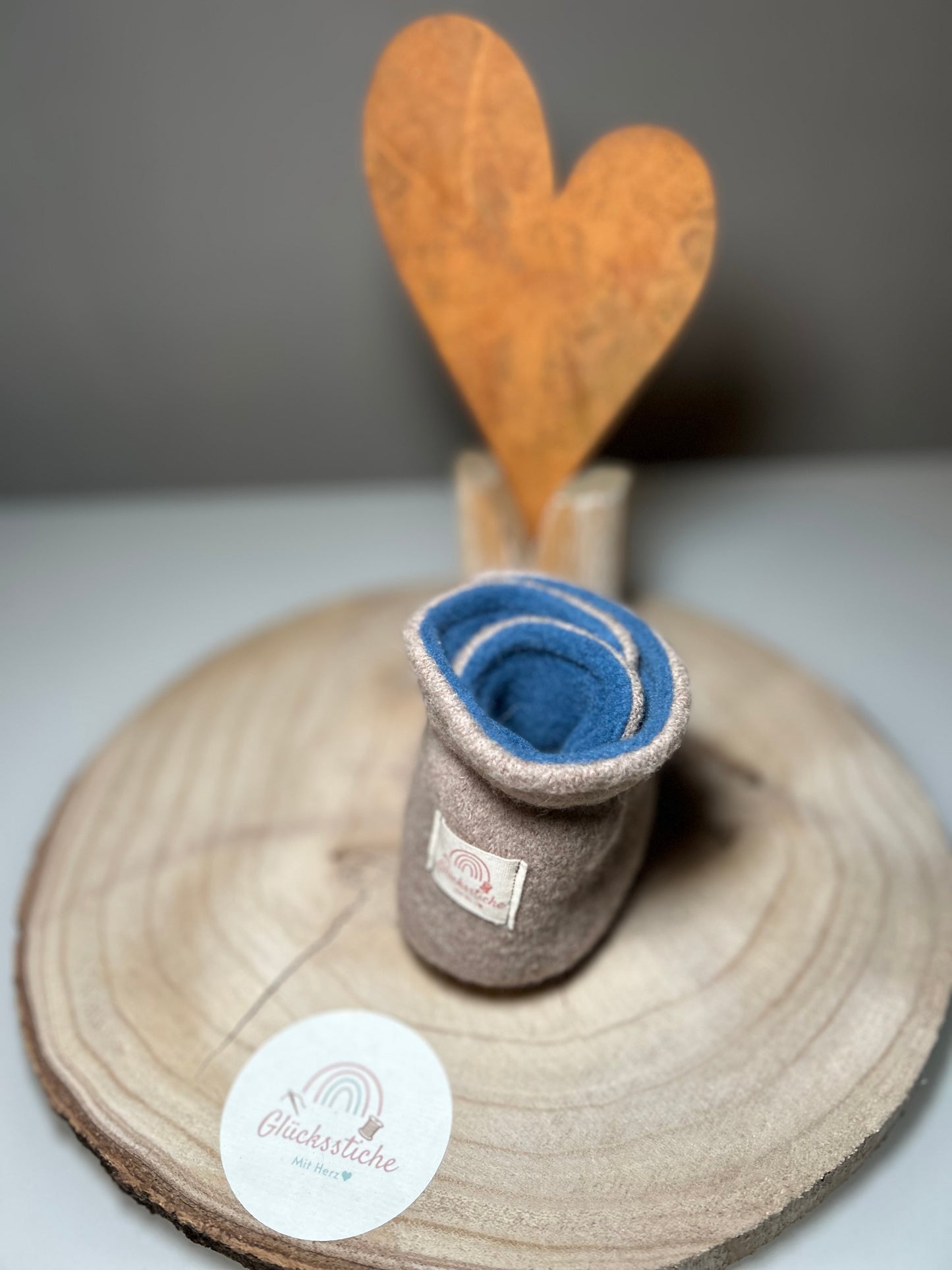 Babyschühchen „blau“