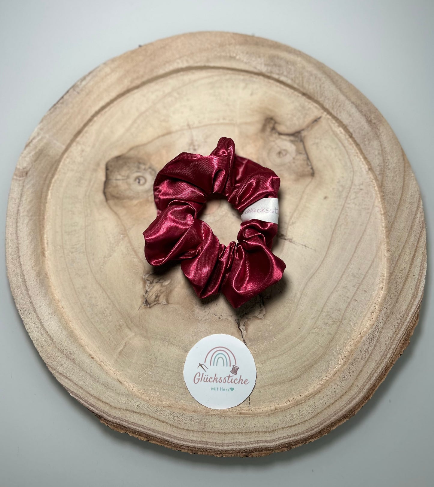 Night-Scrunchie "Rot“