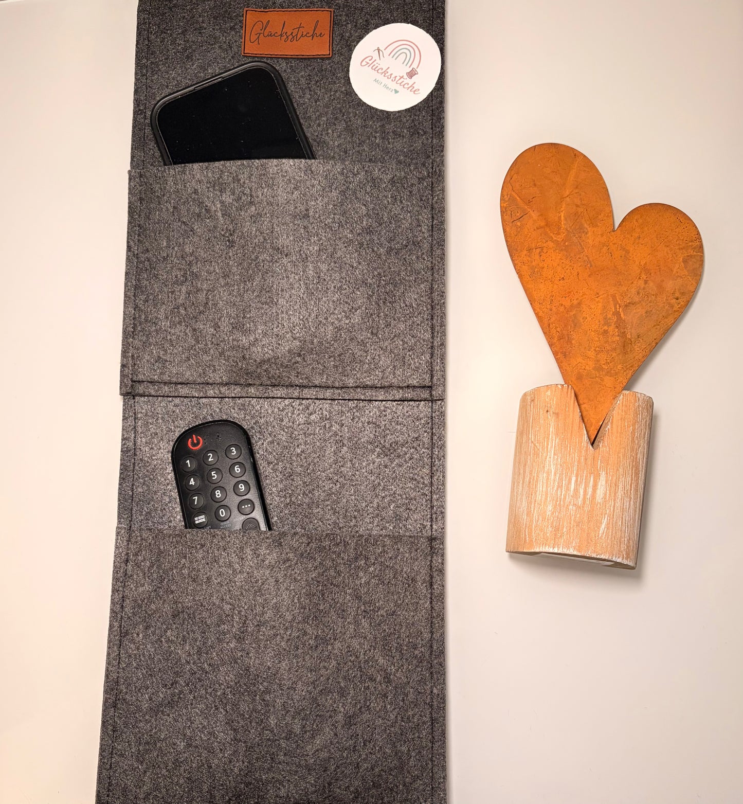 Filz Organizer 2 Taschen
