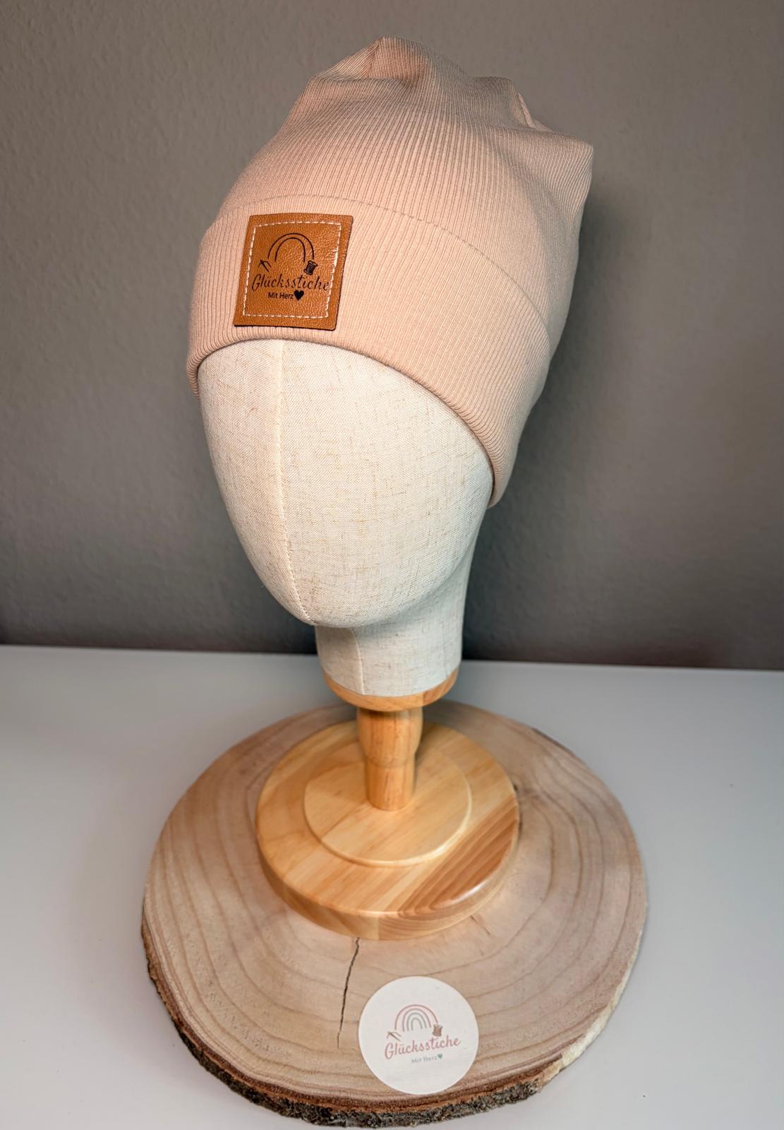 Beanie Mütze „Beige“