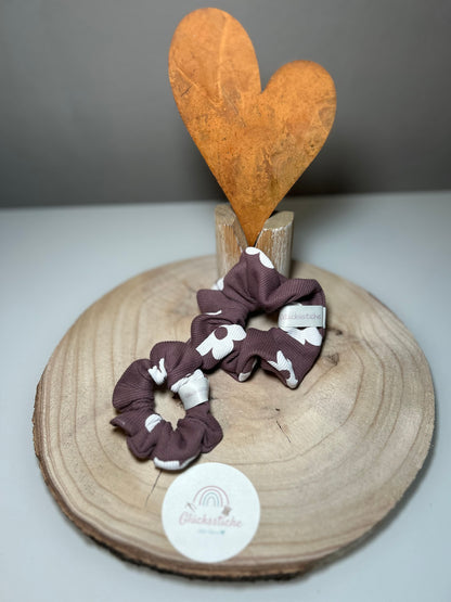 Scrunchie-Set "Mama and Me" "Blume Flieder “