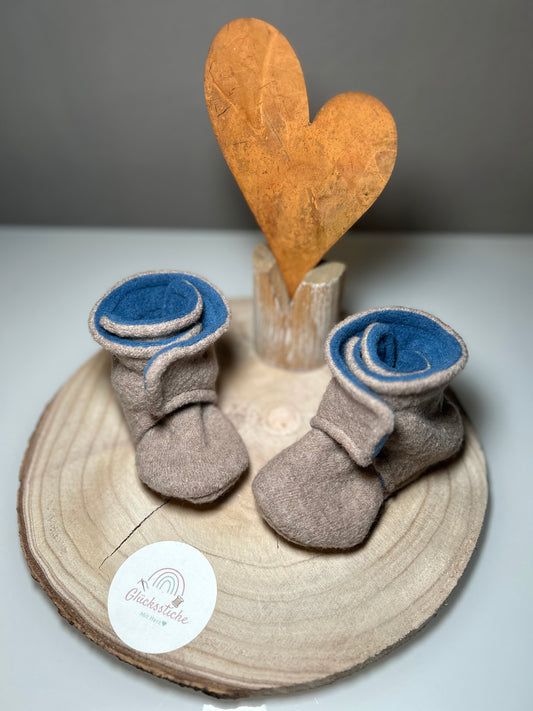 Babyschühchen „blau“