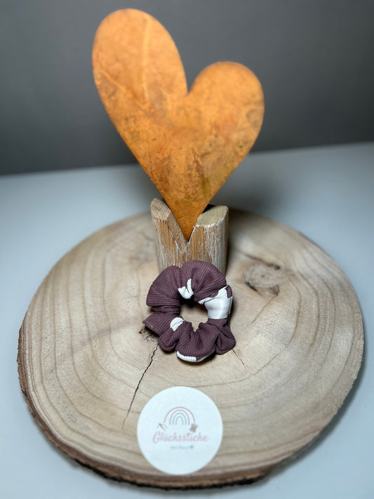 Scrunchie "Blume flieder"