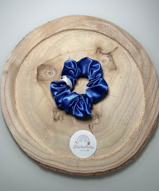 Night-Scrunchie "Blau“