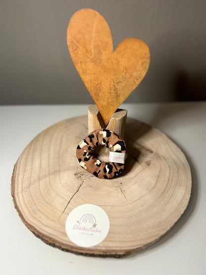 Scrunchie "Leo terracotta"
