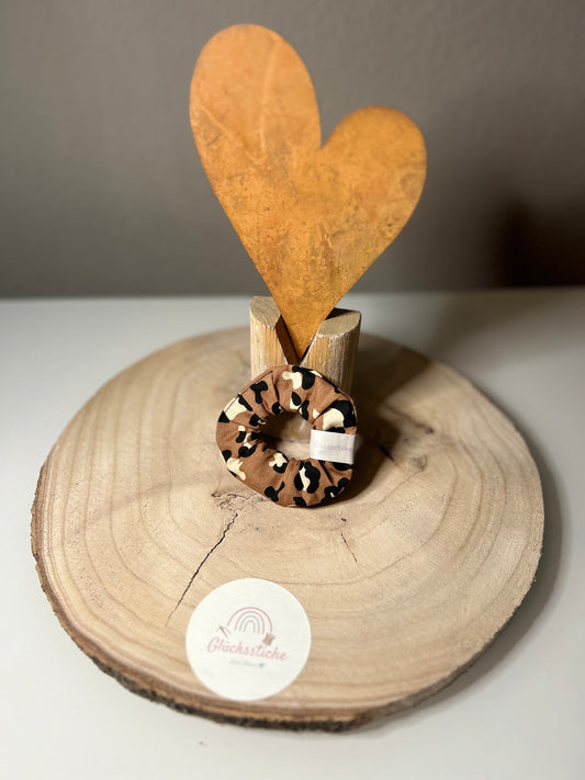 Scrunchie "Leo terracotta"