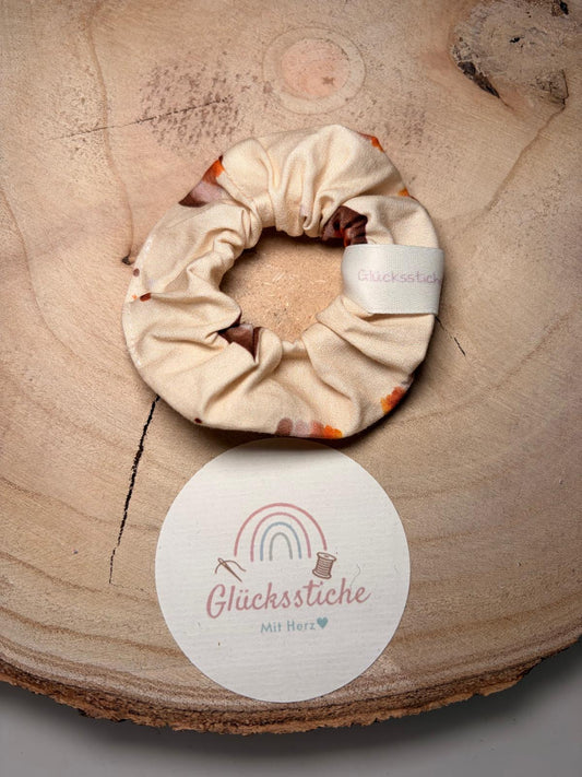 Scrunchie "Regenbogen boho"