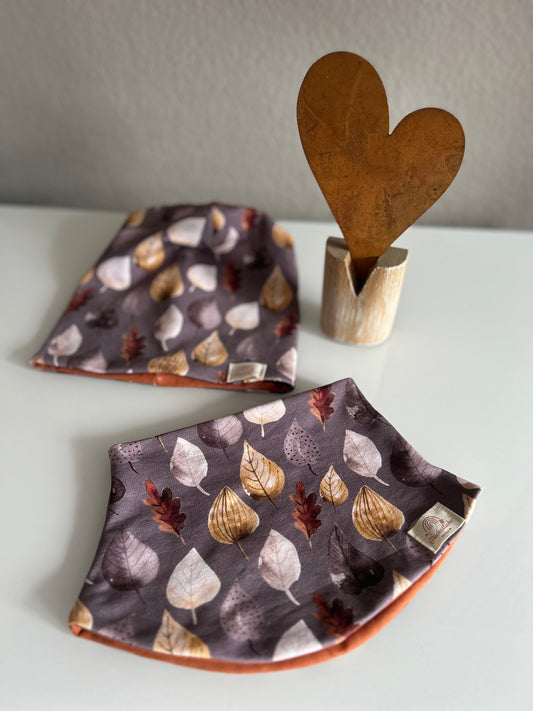Schal und Mützen Set „Herbst Terrakotta“