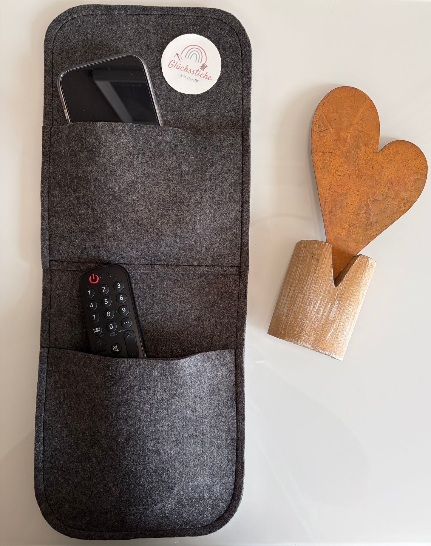 Filz Organizer 2 Taschen