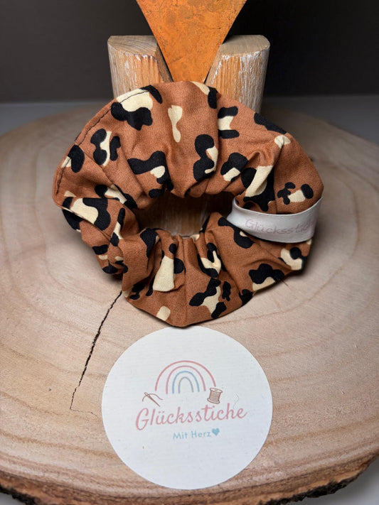 Scrunchie "Leo terracotta"