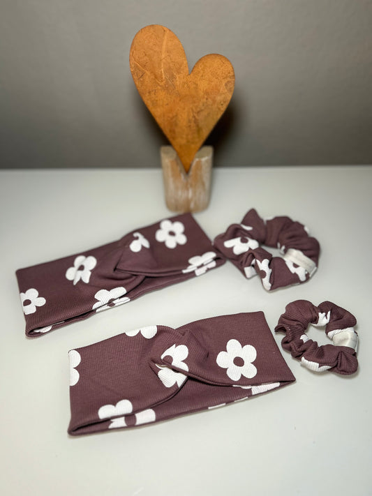 Komplett-Set „Mama and Me“ „Blume flieder“