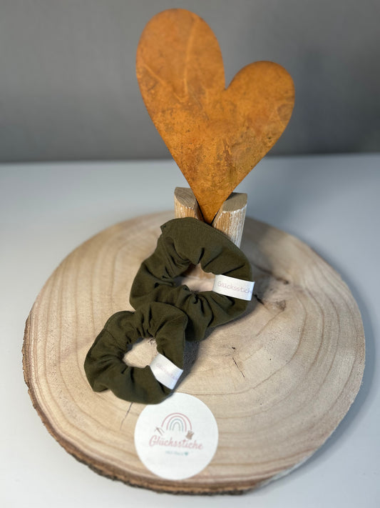 Scrunchie-Set "Mama and Me" "khaki"