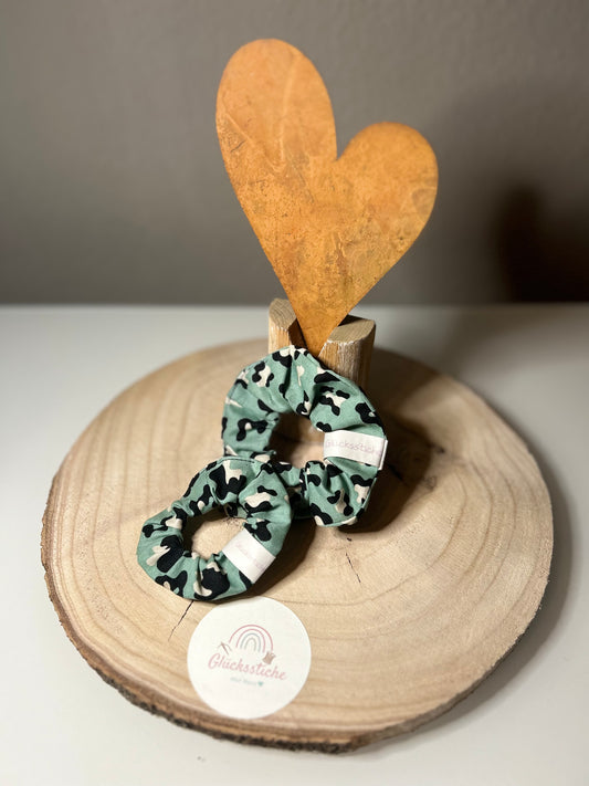 Scrunchie-Set "Mama and Me" "Leo mint"