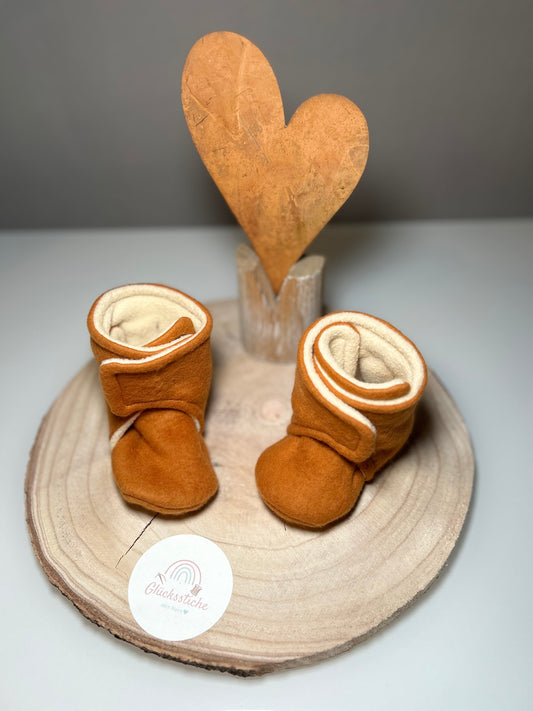 Babyschühchen „Karamell“