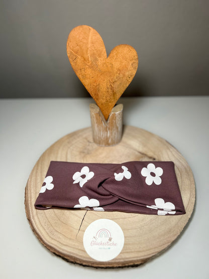 Stirnband-Set „Mama and Me Blume Flieder “