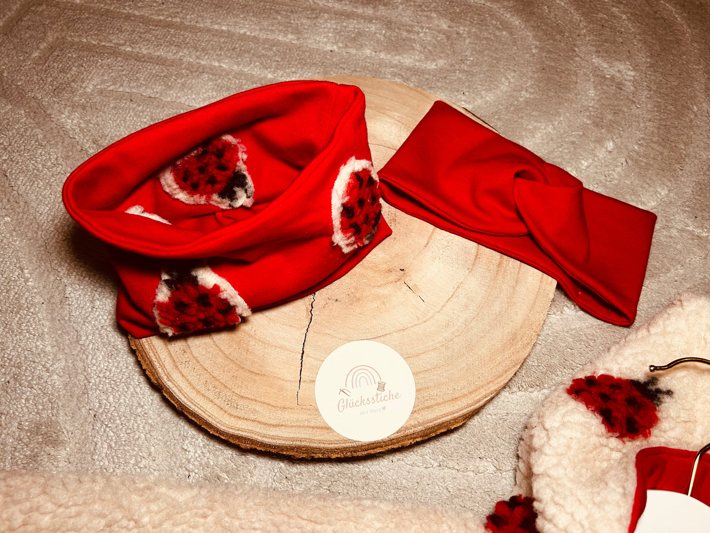 Fledermausjacke „Teddy Marienkäfer“