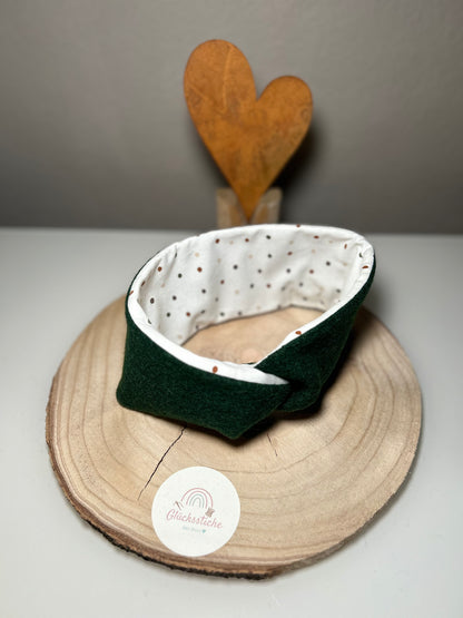 Stirnband-Set „Mama and Me“ Dots Grün