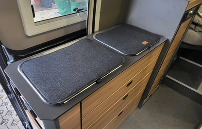 Herd- und Spülenabdeckung Bravia Swan 636