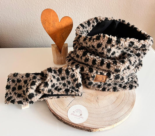 Stirnband und Mützen Set „Leo“